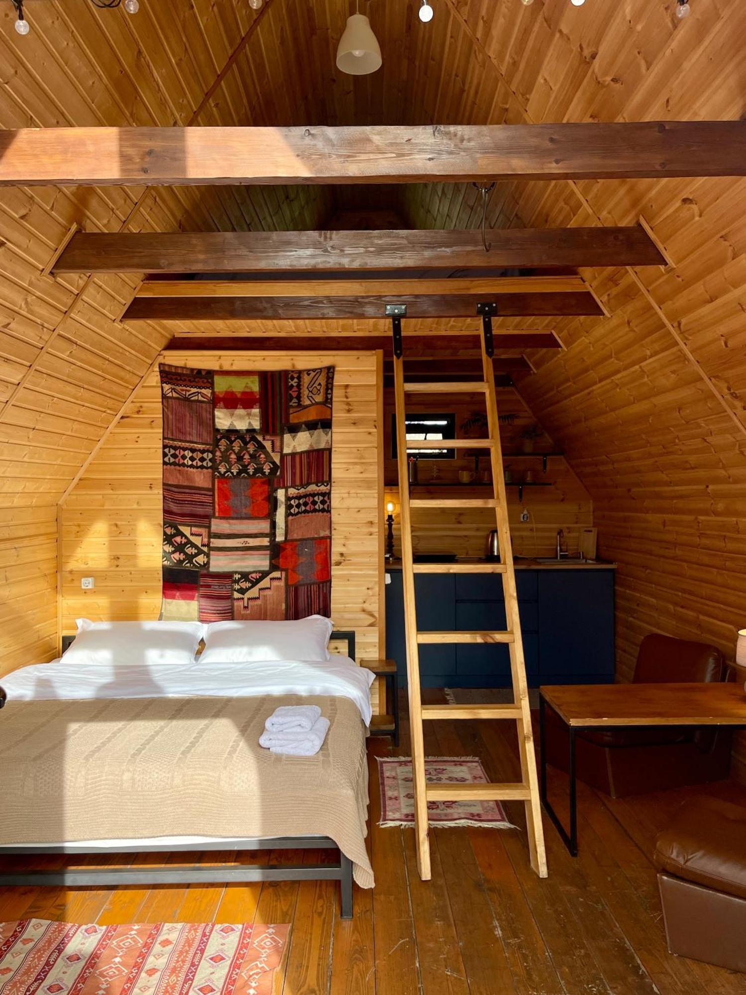 Kazbegi Kuro Cottages المظهر الخارجي الصورة